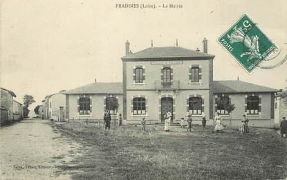 .CPA FRANCE 42 "Pradines, La Mairie"