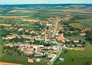 / CPSM FRANCE 89 "Champlost, vue générale aérienne"