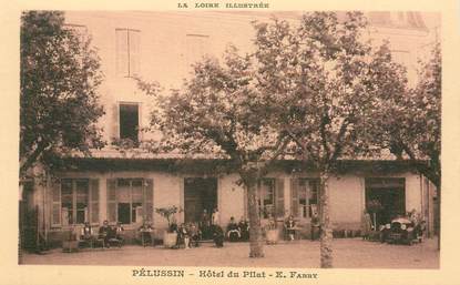 .CPA FRANCE 42 "Pélussin, Hôtel du Pilat"
