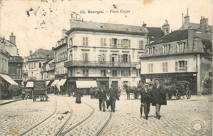 CPA FRANCE 18 "Bourges, la Place Cujas"