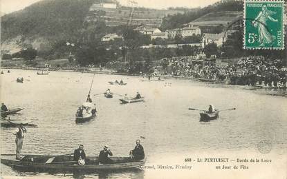 .CPA FRANCE 42 "Le Pertuiset, Bords de la Loire"