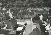 89 Yonne / CPSM FRANCE 89 "Flogny, la place et l'hôtel"