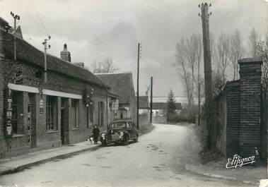 / CPSM FRANCE 89 "Fleurigny sur Oreuse, route de Vallières"