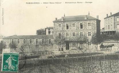 .CPA FRANCE 42 "Panissières, Hôtel  Beau Séjour"
