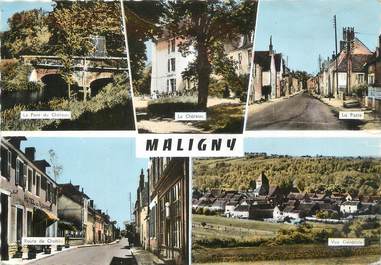 / CPSM FRANCE 89 " Maligny "