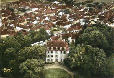 / CPSM FRANCE 89 "Maligny, vue aérienne, le château"