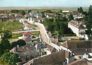 / CPSM FRANCE 89 "Mont Saint Sulpice, le château"