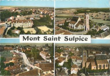 / CPSM FRANCE 89 "Mont Saint Sulpice"