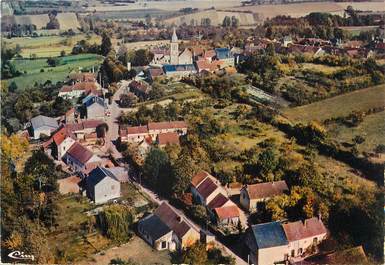 / CPSM FRANCE 89 "Merry la Vallée, vue générale aérienne"