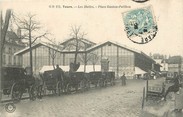 37 Indre Et Loire CPA FRANCE 37 "Tours, les Halles, Place Gaston Pailhou"