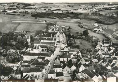 / CPSM FRANCE 89 "Poilly sur Serein, vue aérienne"