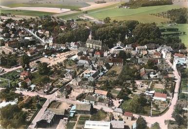 / CPSM FRANCE 89 "Saint  Valérien, vue générale aérienne"