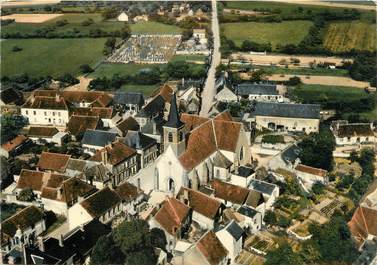 / CPSM FRANCE 89 "Saint Martin sur Ouanne, vue générale aérienne "