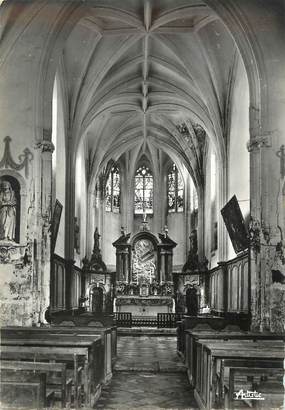 / CPSM FRANCE 89 "Sainte Colombe sur Loing, intérieur de l'église"