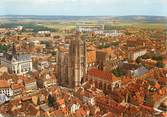 89 Yonne / CPSM FRANCE 89 "Sens, la cathédrale et l'hôtel de ville"