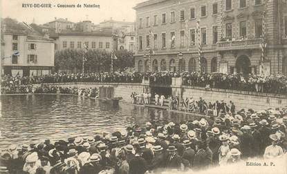 .CPA  FRANCE 42 "Rive de Gier, Concours de natation"