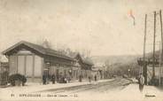 42 Loire .CPA  FRANCE 42 "Rive de Gier, Gare de Gouzon"/ GARE