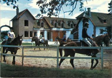 / CPSM FRANCE 89 "Haras de Villechétive"