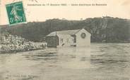 42 Loire .CPA  FRANCE 42 "Roanne, Usine électrique du Roannais, inondations du 17 octobre 1907"