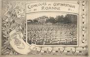 42 Loire .CPA  FRANCE 42 "Roanne, Concours de Gymnastique de Roanne"