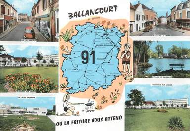 / CPSM FRANCE 91 " Ballancourt"