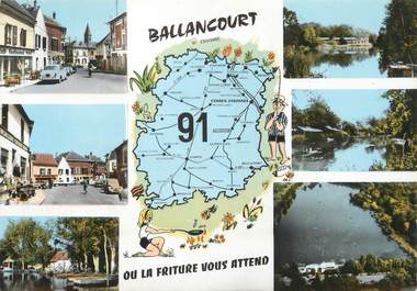 / CPSM FRANCE 91 " Ballancourt "