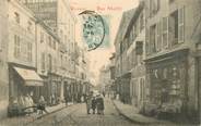 42 Loire .CPA  FRANCE 42 "Roanne,  Rue Mably"