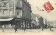 42 Loire .CPA  FRANCE 42 "Roanne,  Rue Nationale et Société Générale"