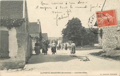 CPA FRANCE 77 "La Ferté Gaucher, Lescherolles"