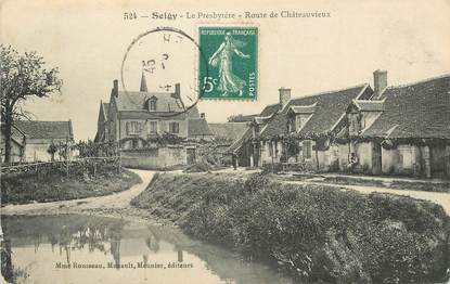 .CPA  FRANCE 42 " Seigy, Le Presbytère, Route de Châteauvieux"