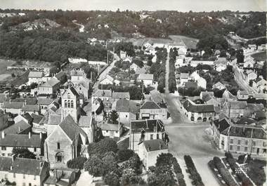 / CPSM FRANCE 91 "Boutigny, l'église, le centre"