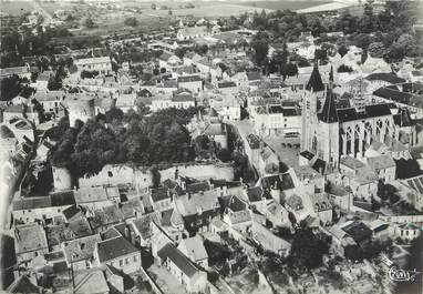 / CPSM FRANCE 91 "Dourdan, vue générale aérienne"