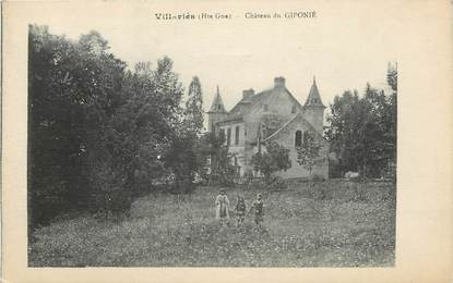 CPA FRANCE 31 "Villariés, Chateau du Giponié"