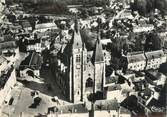 91 Essonne / CPSM FRANCE 91 "Dourdan, vue aérienne sur l'église"