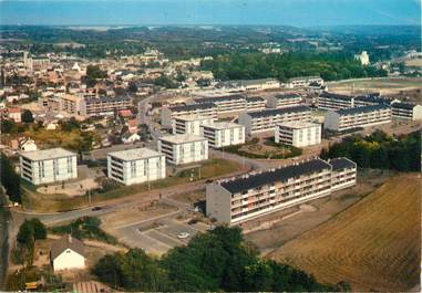 / CPSM FRANCE 91 " Dourdan, vue générale aérienne "