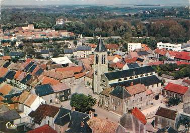 / CPSM FRANCE 91 "Mereville, vue générale aérienne"