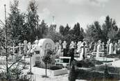 91 Essonne / CPSM FRANCE 91 "Sainte Geneviève des Bois, église russe, le cimetière" / RUSSIE / DOS NON CP