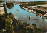 91 Essonne / CPSM FRANCE 91 "Soisy sur Seine, vue aérienne de la vallée de la Seine"