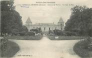 33 Gironde CPA FRANCE 33 "Lussac de Libourne, Chateau de Terrien, un coin du Parc"