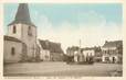 .CPA  FRANCE 42 " Saint Martin d'Estréaux, Place de l'église et du marché"