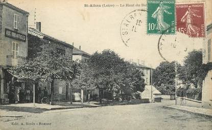 .CPA FRANCE 42 "St Alban, Le haut du bourg"