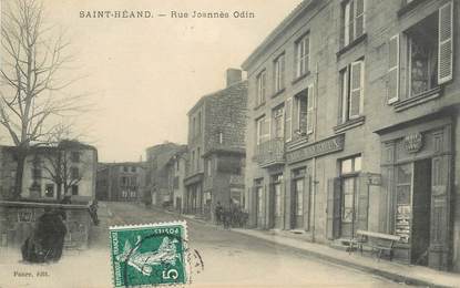 .CPA FRANCE 42 "St Héand, Rue Joannès Odin"