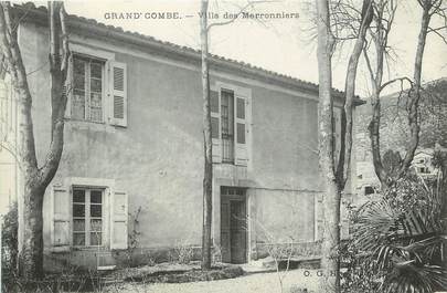 CPA FRANCE 30 "Grand'Combe, Villa des Marronniers"