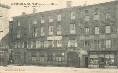 .CPA FRANCE 42 "St Bonnet le Château, Hôtel Rousset"