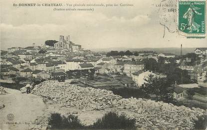 .CPA FRANCE 42 "St Bonnet le Château, Vue générale méridionale"