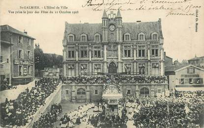 .CPA FRANCE 42 "St Galmier, L'Hôt'el de Ville'