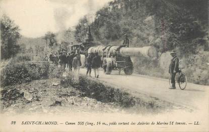 .CPA FRANCE 42 "St Chamond, Canon 305 sortant des acieries de marine"