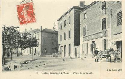 .CPA FRANCE 42 "St Chamond, Place de la Valette"