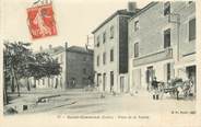 42 Loire .CPA FRANCE 42 "St Chamond, Place de la Valette"