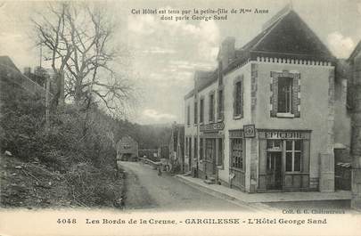 CPA FRANCE 36 "Les Bords de la Creuse, Gargilesse, Hotel George Sand" / EPICERIE